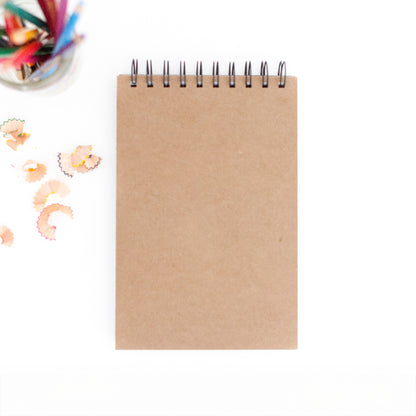 Ocean Sketchbook Kit For Artist Gift Set Made in USA Laser Engraved Nature Journal Gift Idea For Drawing Marine Life Sketch Book For Student